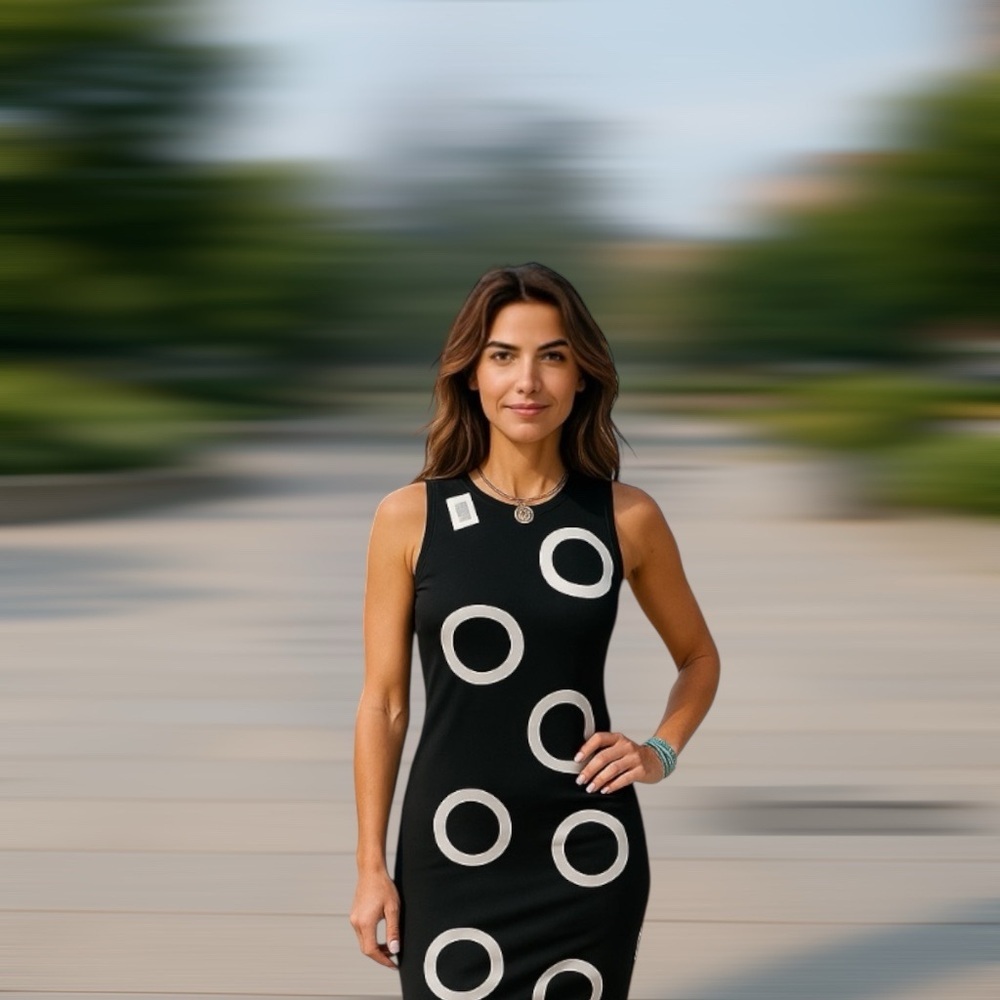 Wolford  Hiroko Black and White Dress NWT